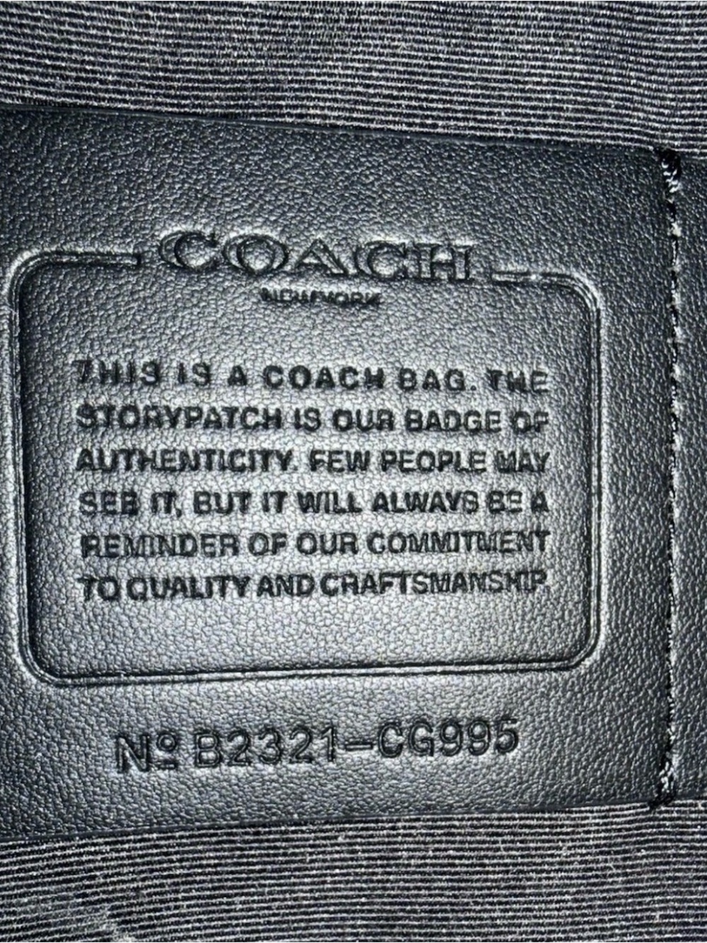 Coach west backpack refined pebble leather blue comfort carry - Picture 3 of 9